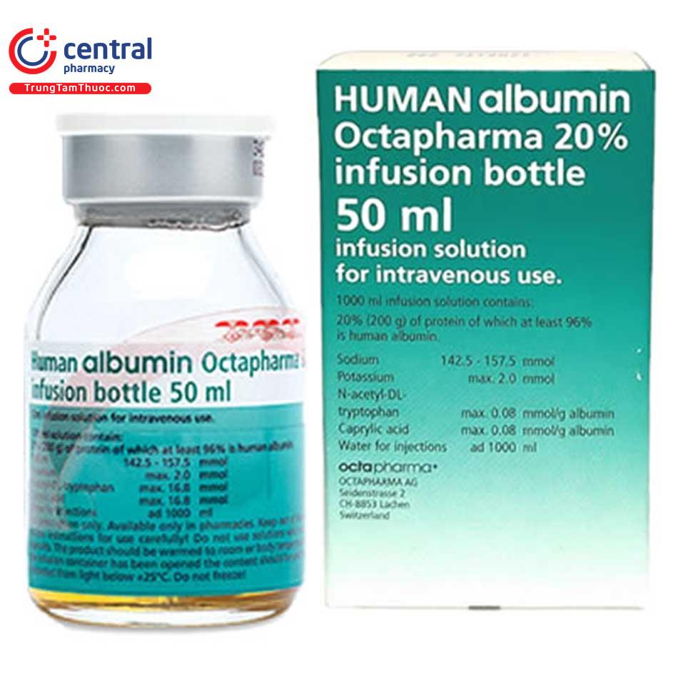human albumin octapharma 20 50 ml 8 H3114