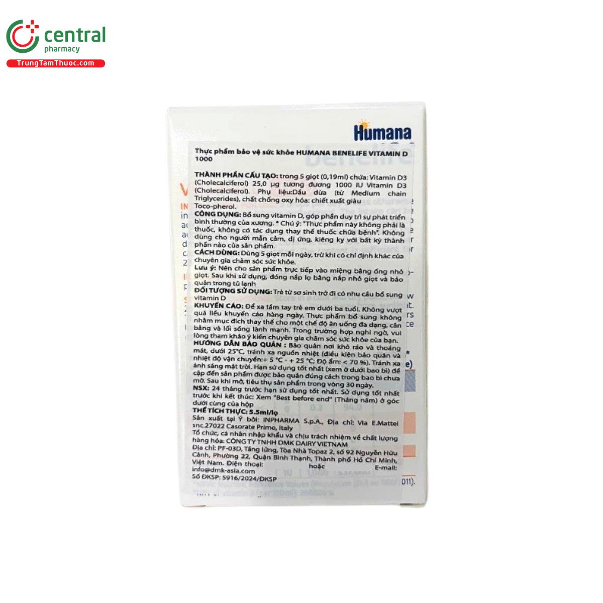 humana benelife vitamin d 1000 4 B0167