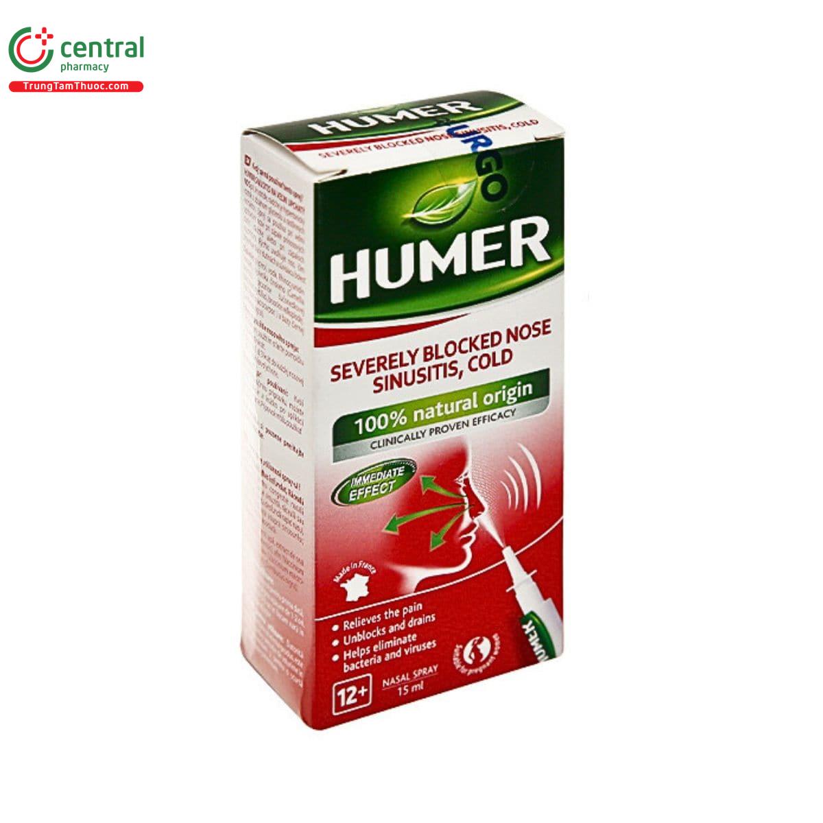 humer severely blocked nose sinusitis cold 2 T8586