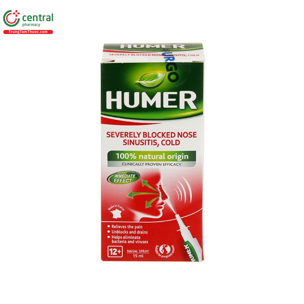 humer severely blocked nose sinusitis cold 3 M5432