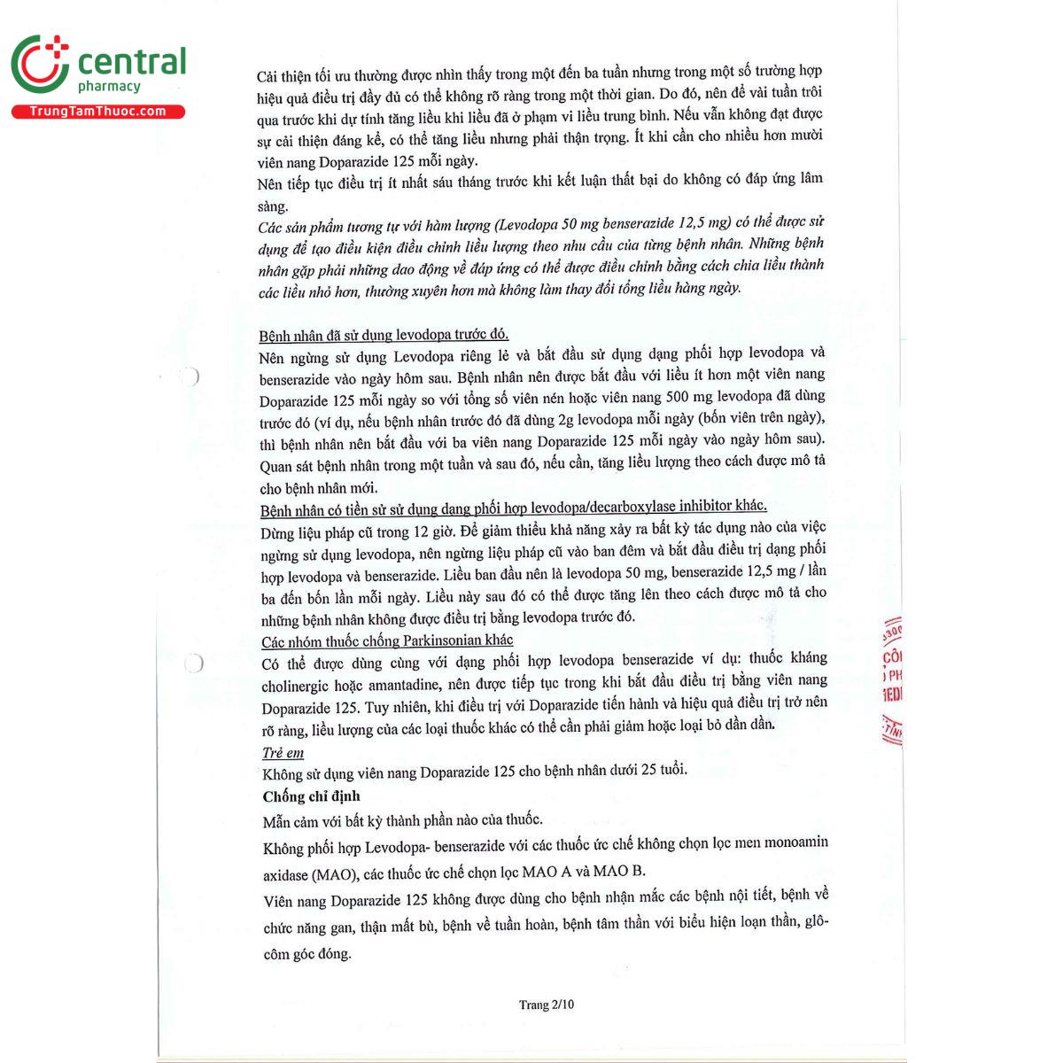 huong dan su dung doparazide 125 2 J3662