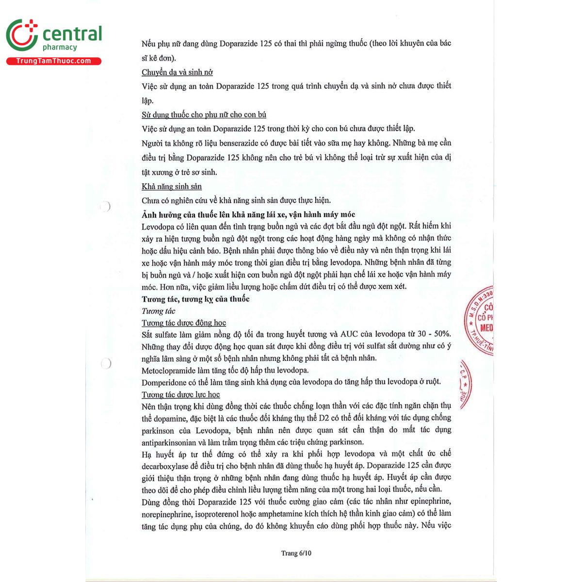 huong dan su dung doparazide 125 6 P6212