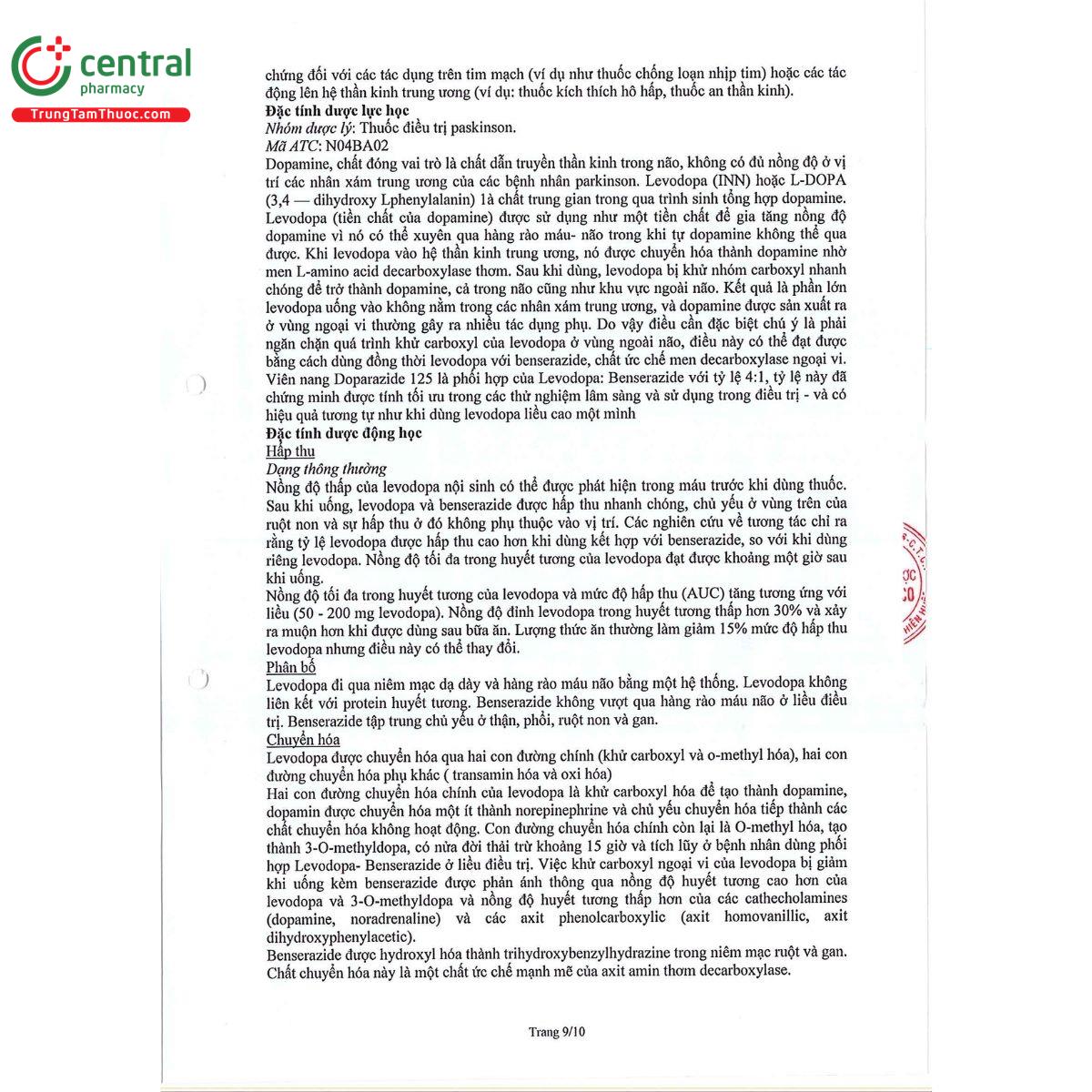 huong dan su dung doparazide 125 9 L4073