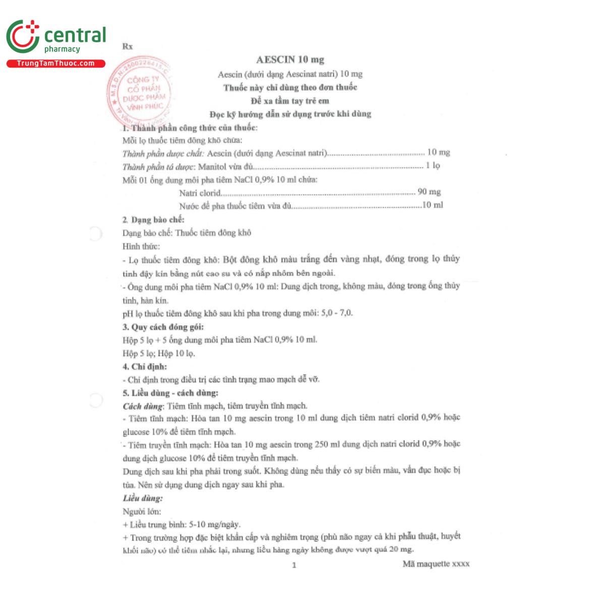 huongdansudung thuoc aescin 10 mg 1 H3887
