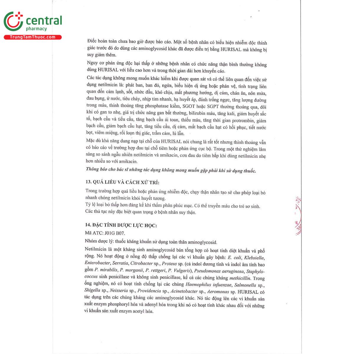 hurisal inj 100mg 10 F2877 hurisal inj 100mg 10 F2877