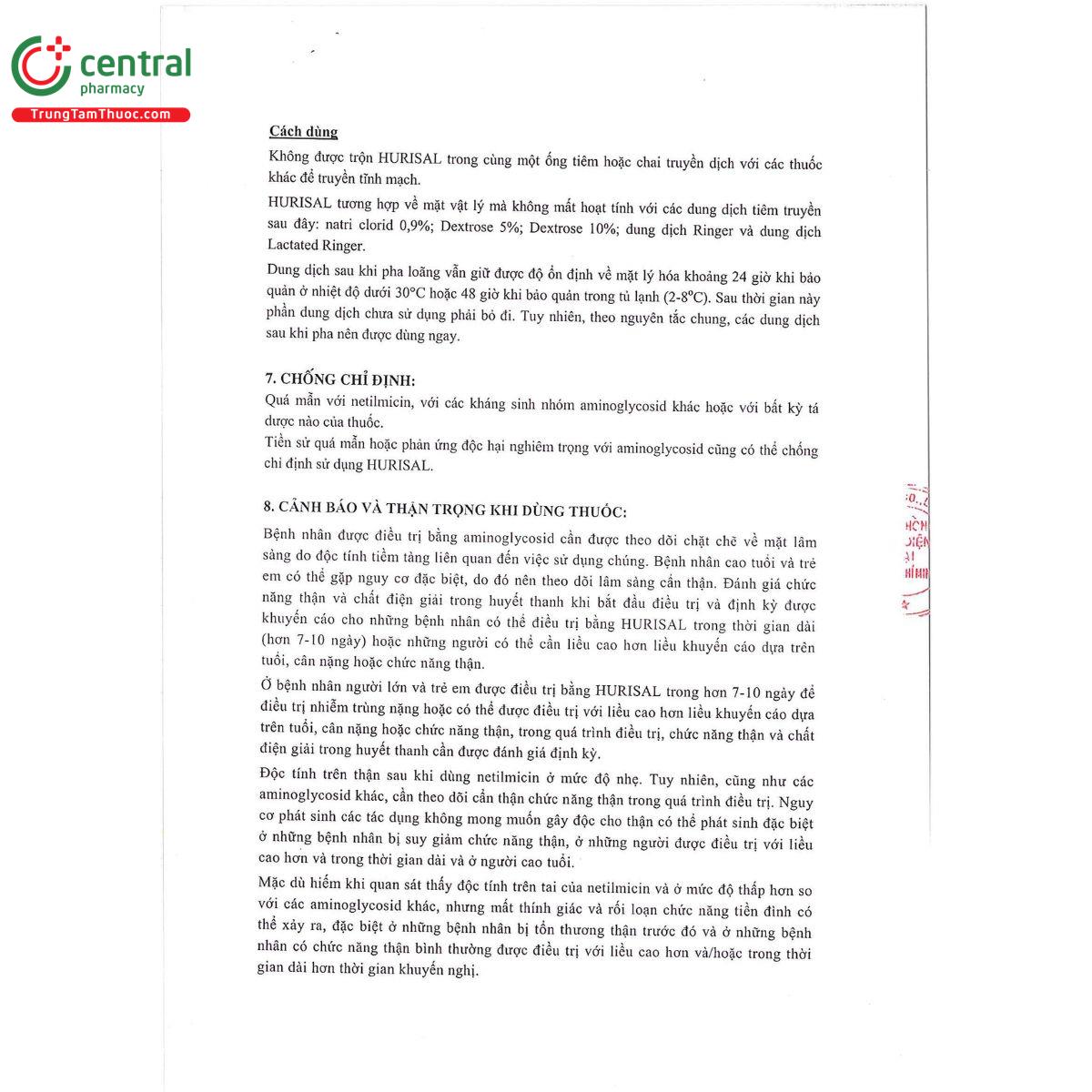 hurisal inj 100mg 6 G2374 hurisal inj 100mg 6 G2374
