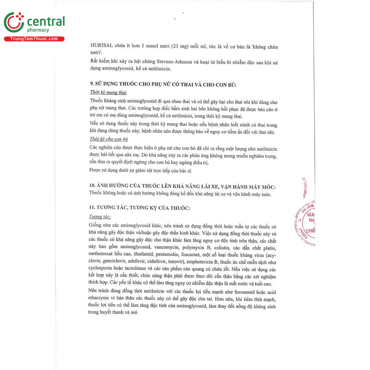 hurisal inj 100mg 8 B0724 hurisal inj 100mg 8 B0724