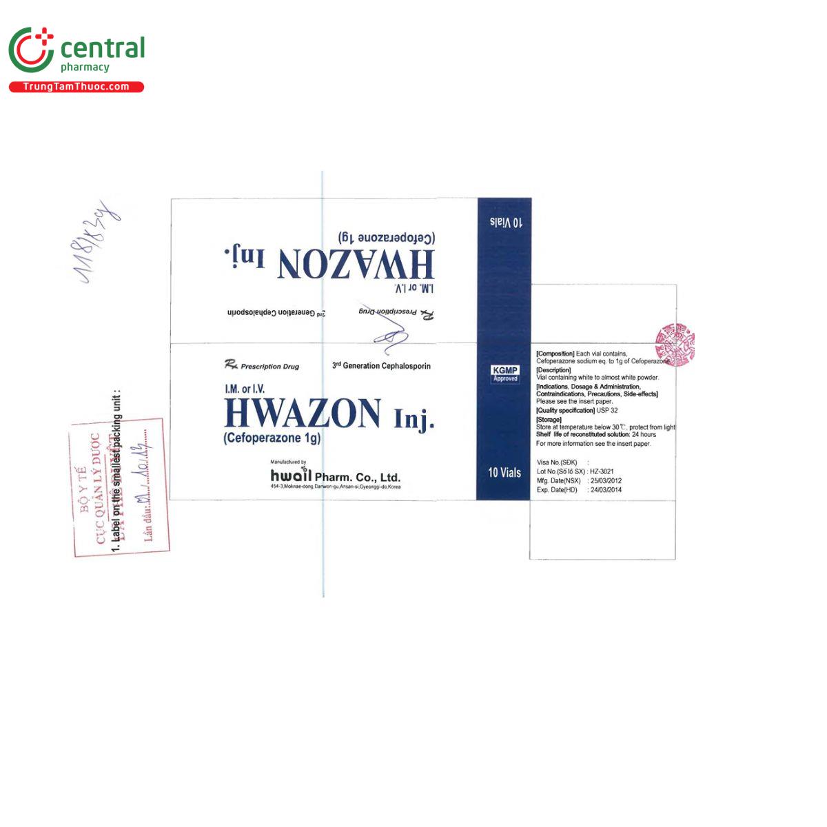 hwazon inj 3 F2264