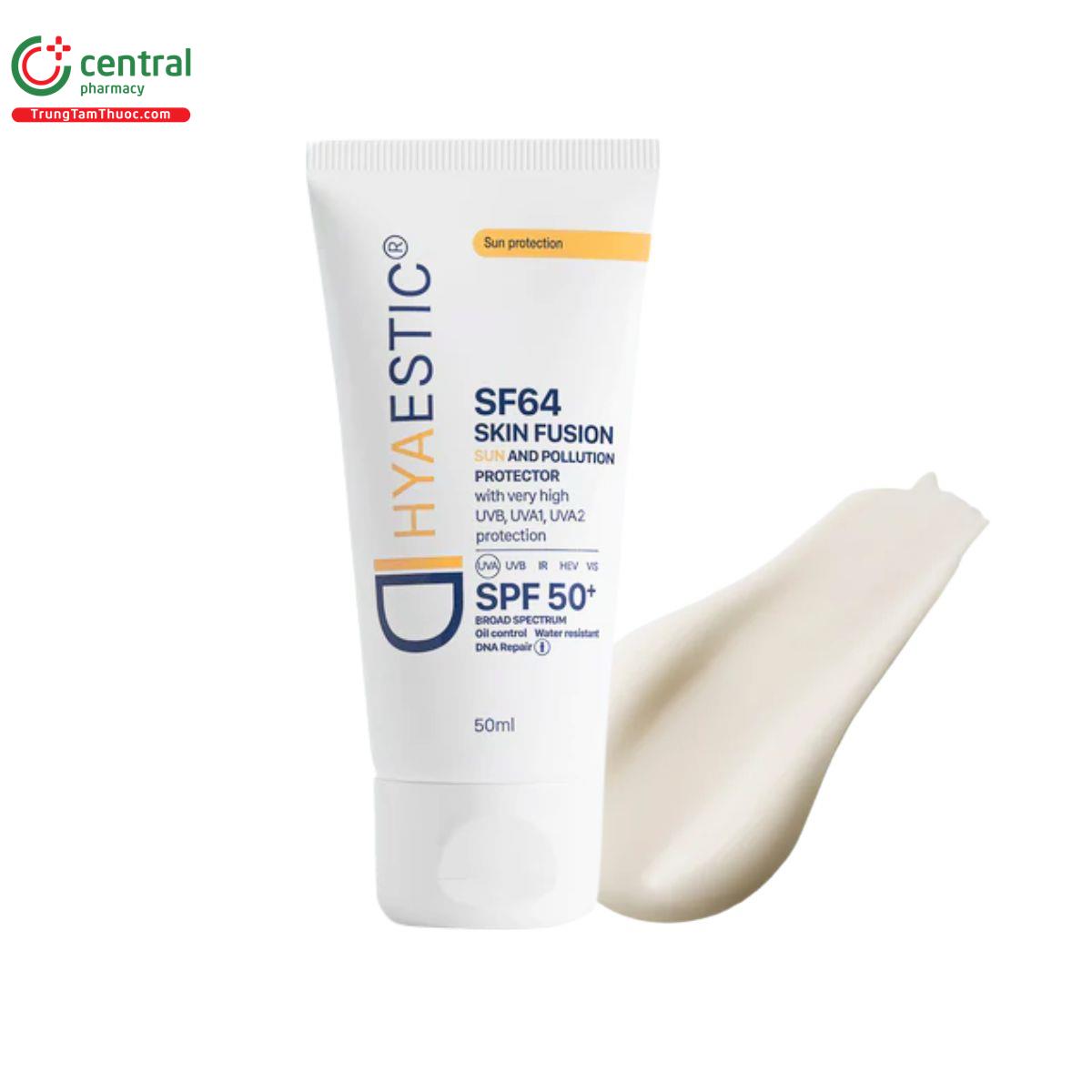 hyaestic skin fusion sf64 sun and pollution protector spf50 5 V8733 hyaestic skin fusion sf64 sun and pollution protector spf50 5 V8733