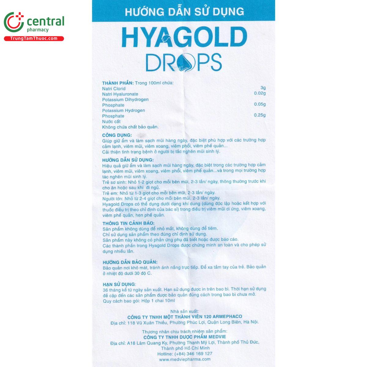 hyagold drops 10ml 10 N5085 hyagold drops 10ml 10 N5085