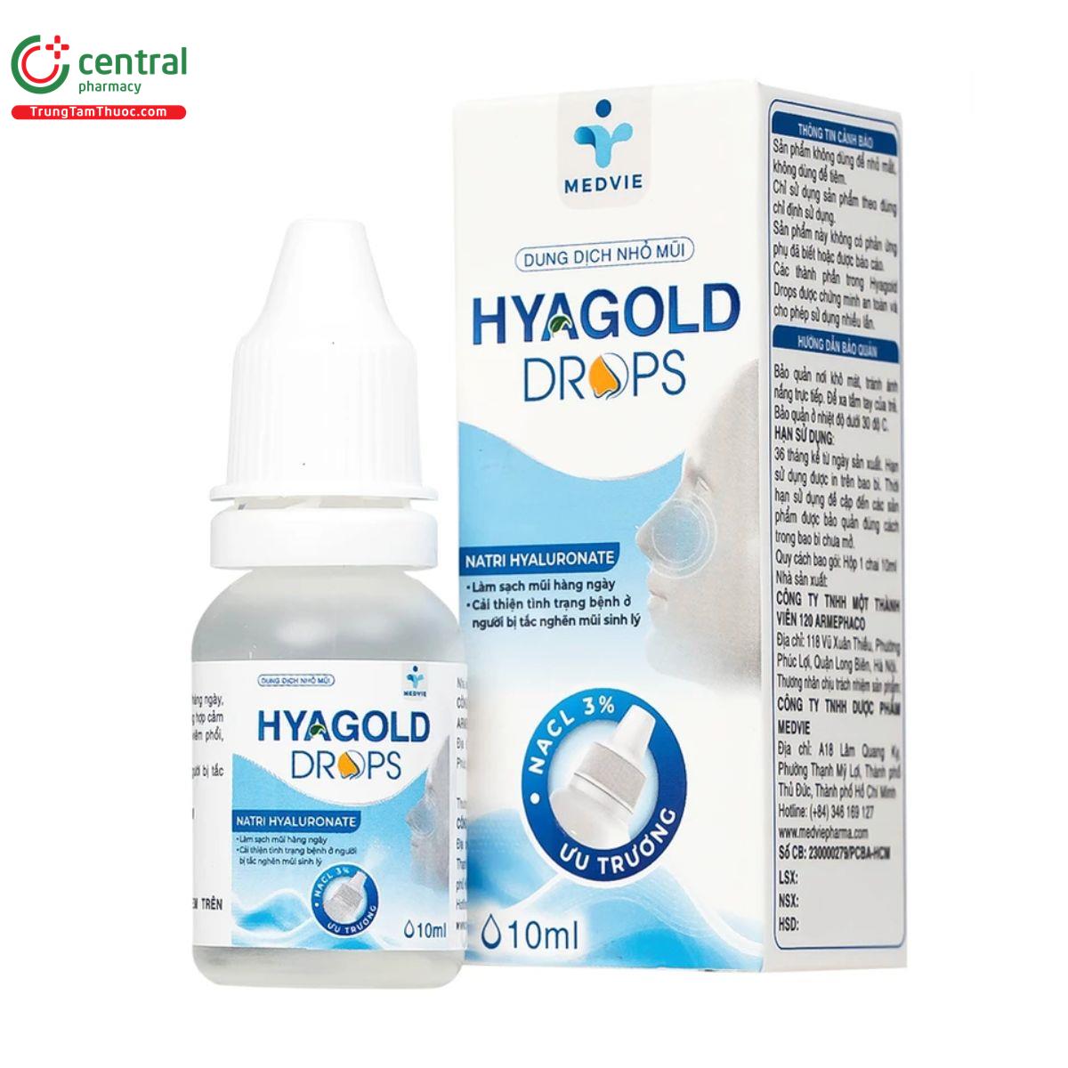hyagold drops 10ml U8856 hyagold drops 10ml U8856