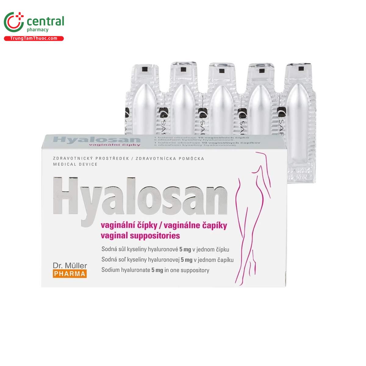 hyalosan vaginal supporities 1 T8456