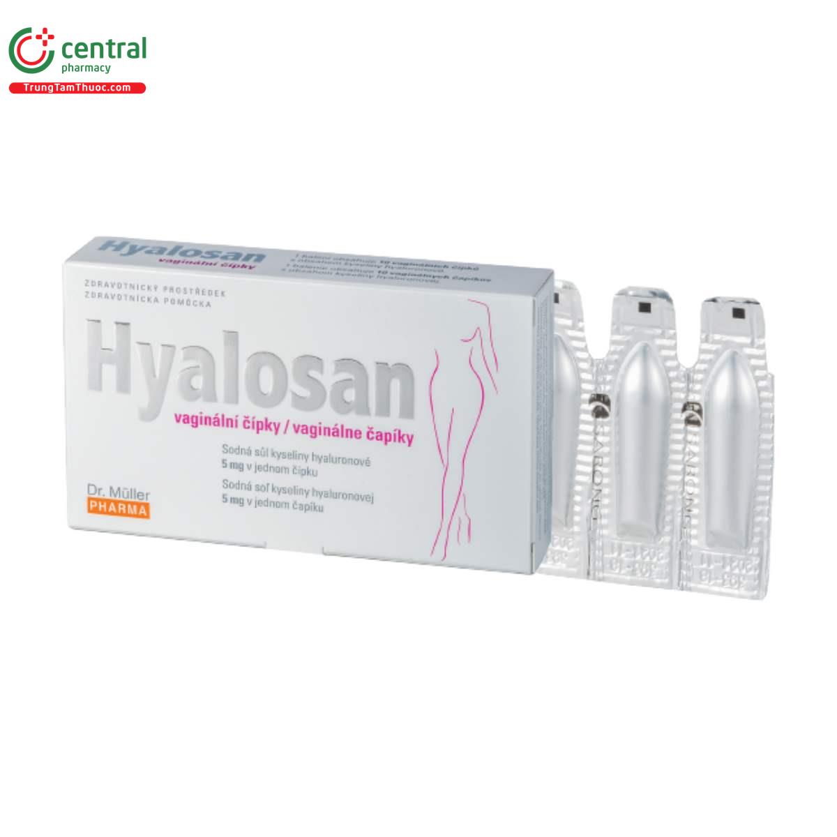 hyalosan vaginal supporities 2 G2754