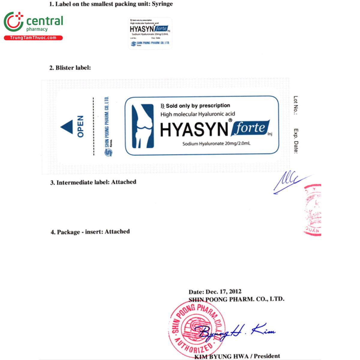 hyasyn forte 2 B0511 hyasyn forte 2 B0511