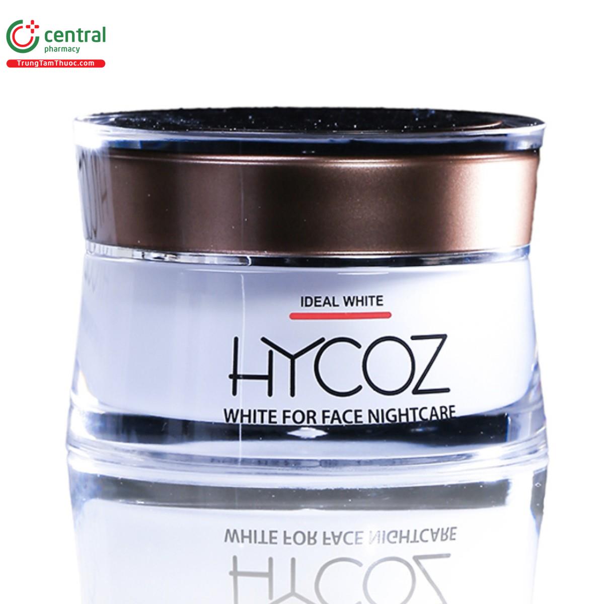 hycoz ideal white for face nightcare 30g 4 P6887