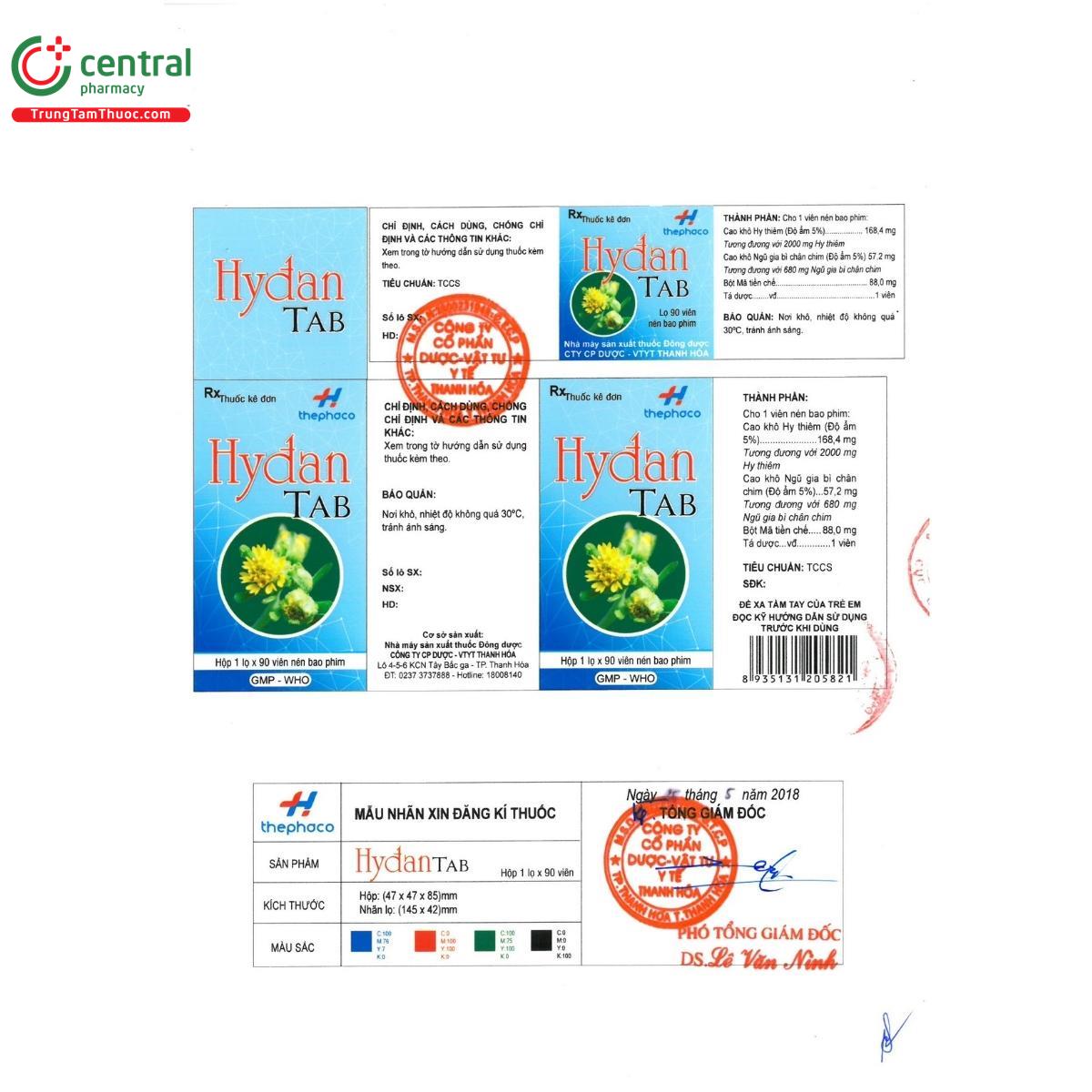 hydan tab 7 A0824