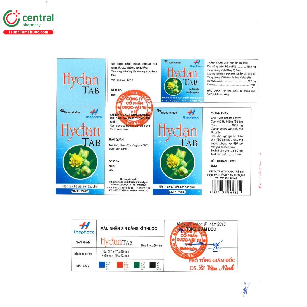 hydan tab 8 O6375