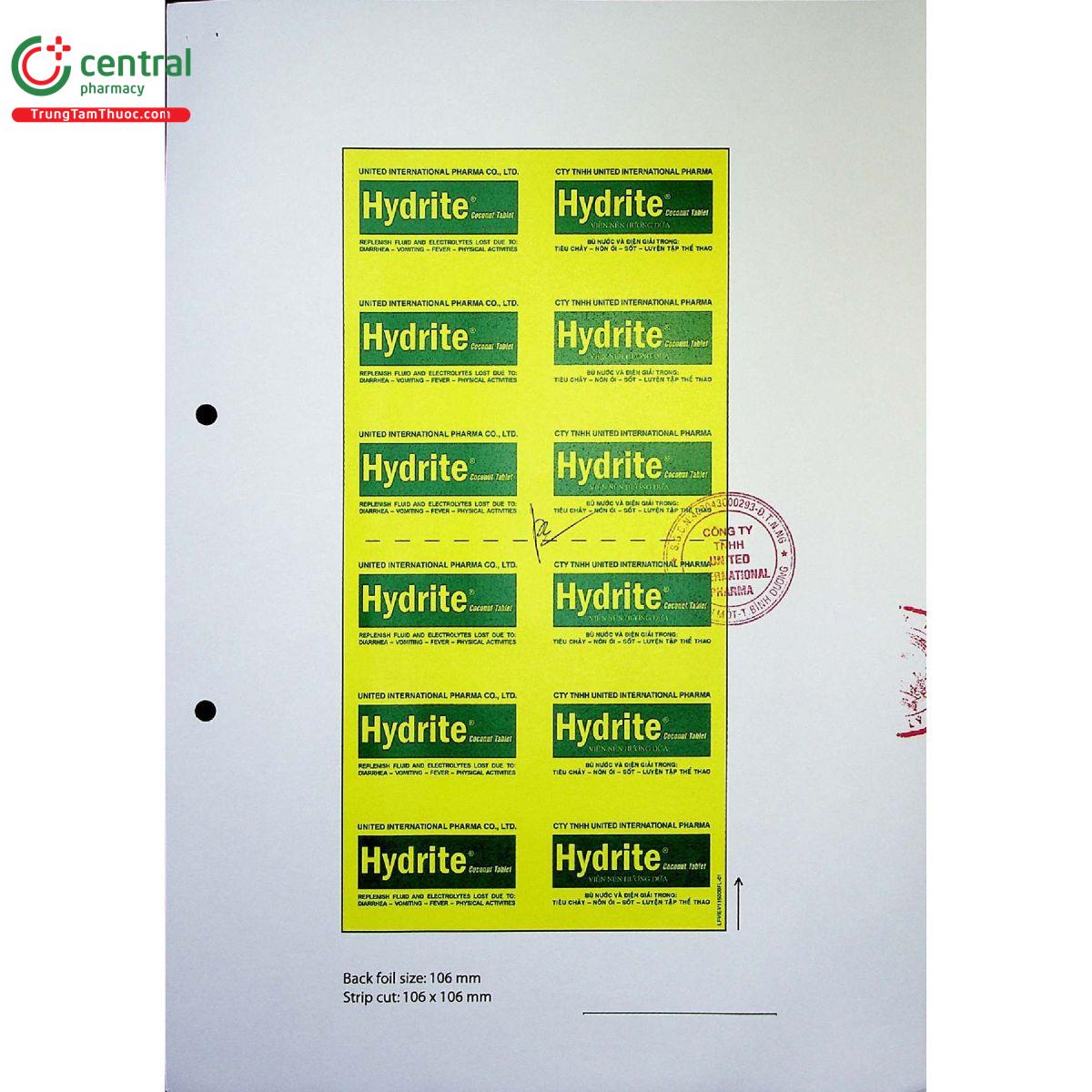 hydrite coconut tablet 6 T7354
