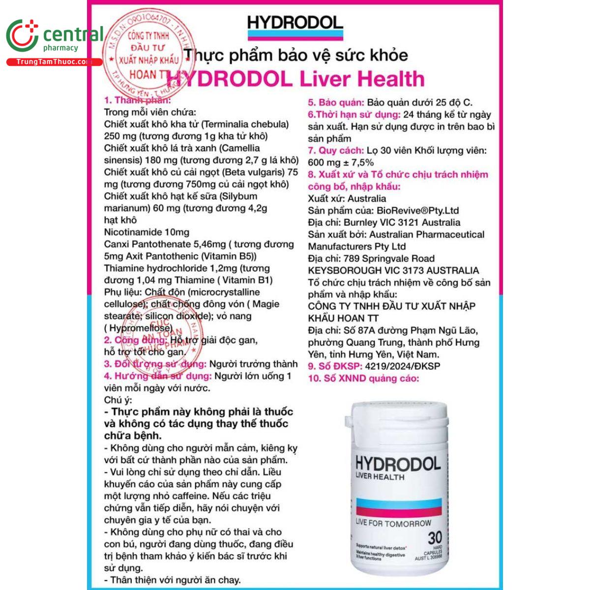 hydrodol liver health 4 P6870