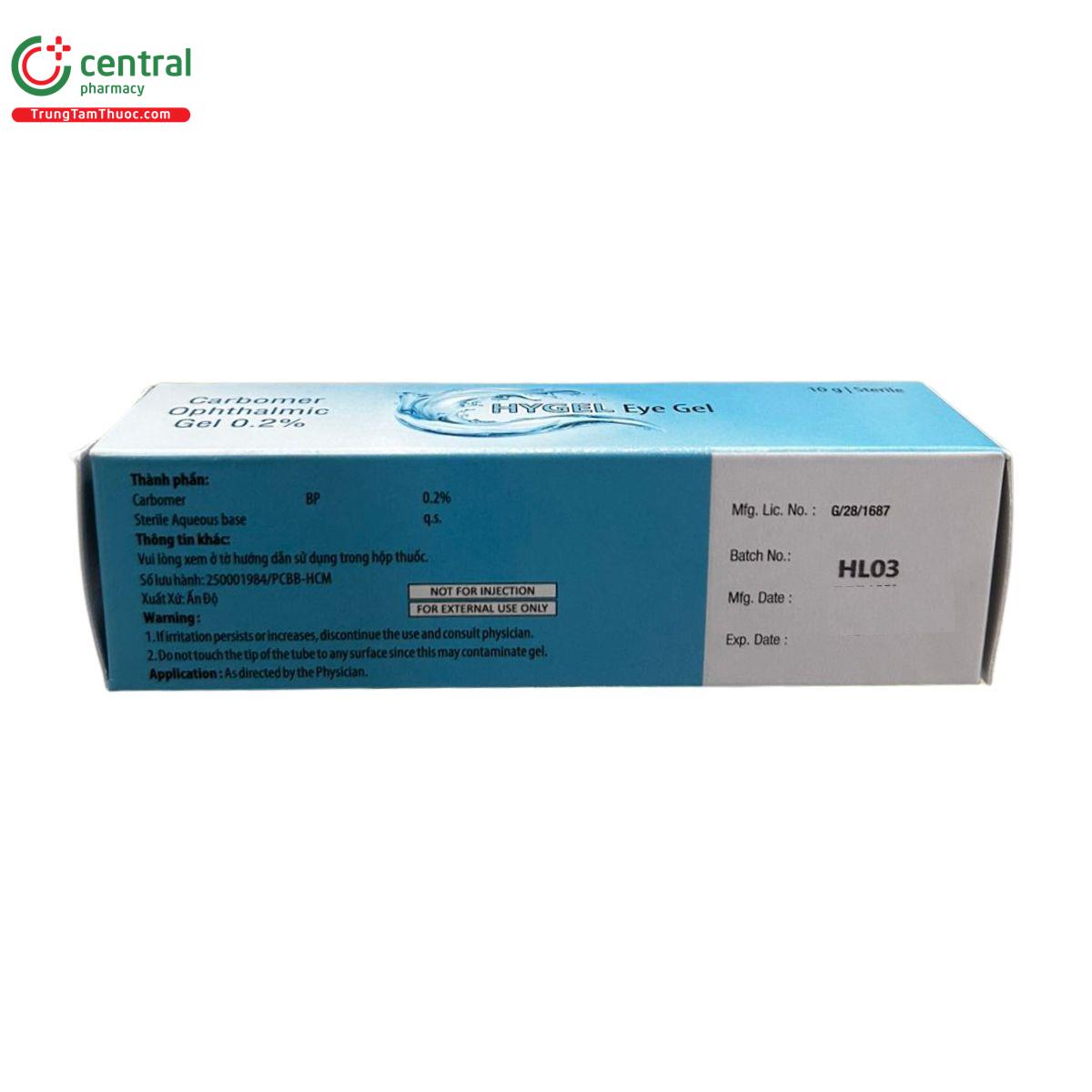 hygel eye gel 3 T8844 hygel eye gel 3 T8844