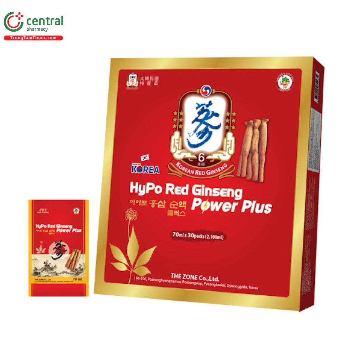 hypo red ginseng power plus 3 P6862