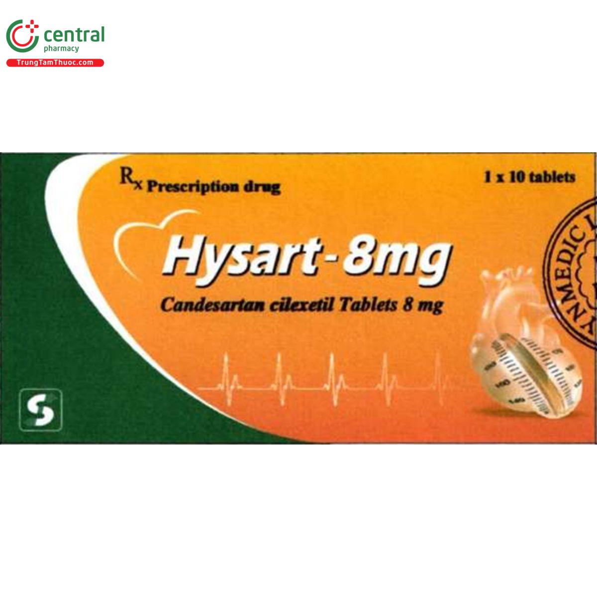 hysart 8mg 5 L4486