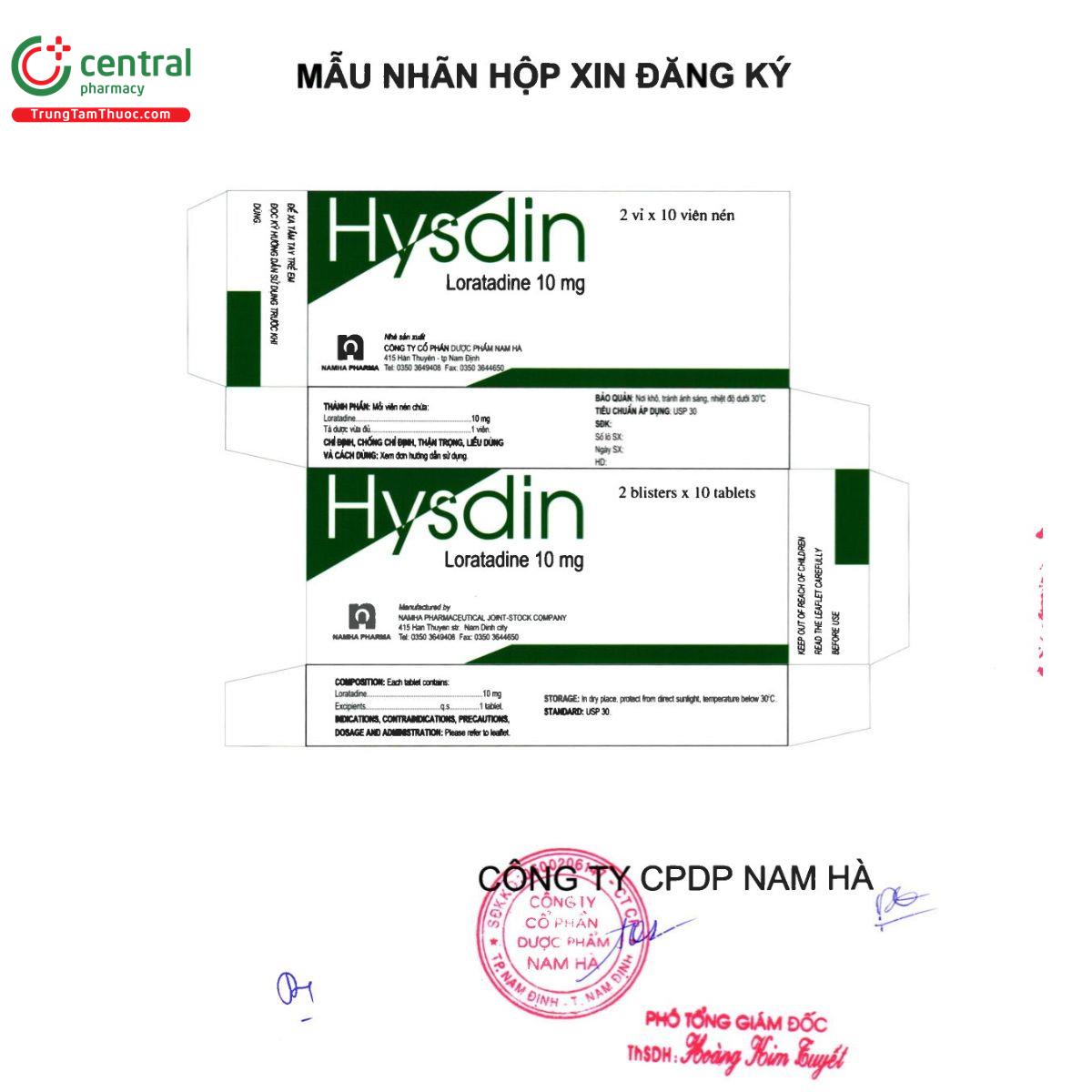 hysdin 10mg 3 R7886 hysdin 10mg 3 R7886