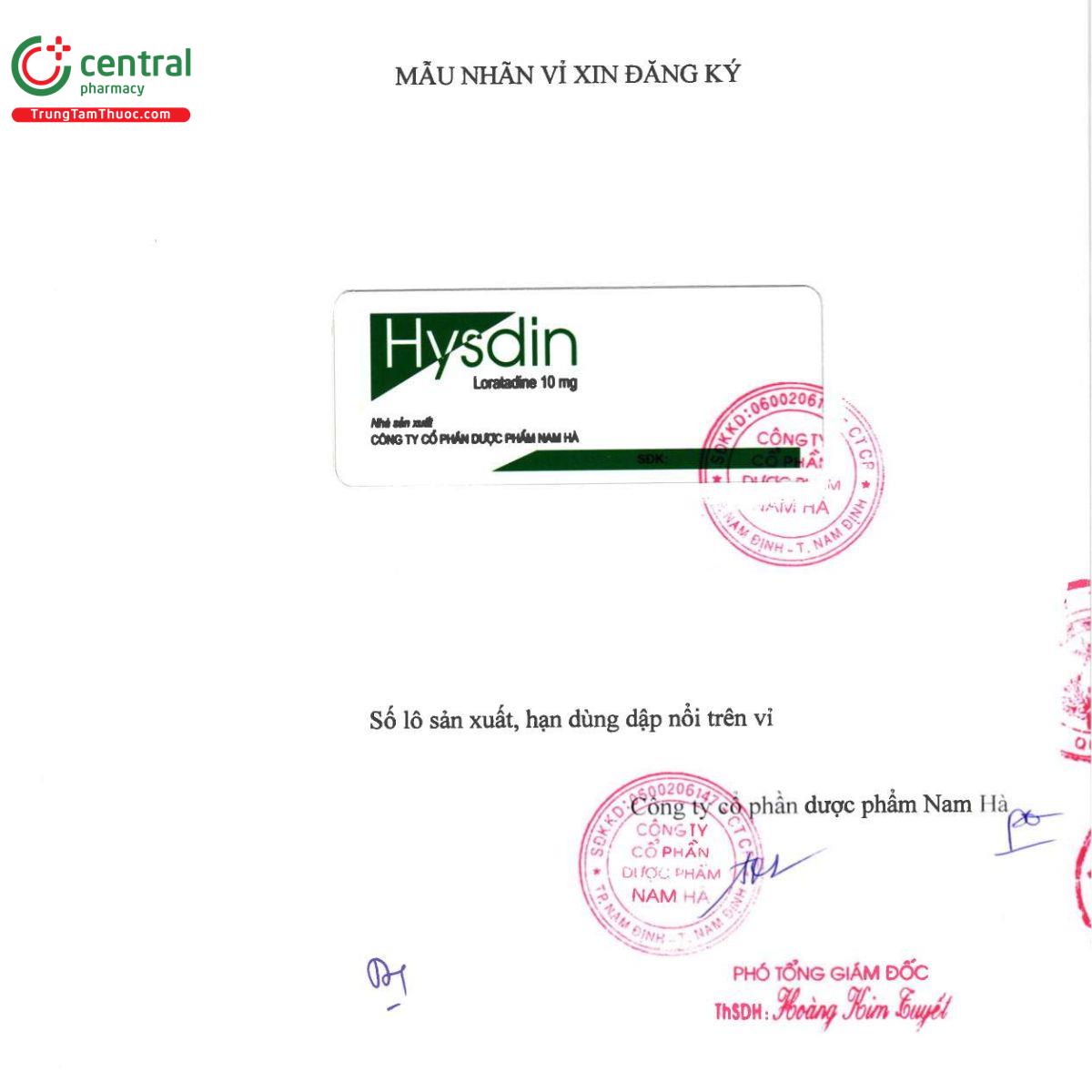 hysdin 10mg 5 L4565 hysdin 10mg 5 L4565