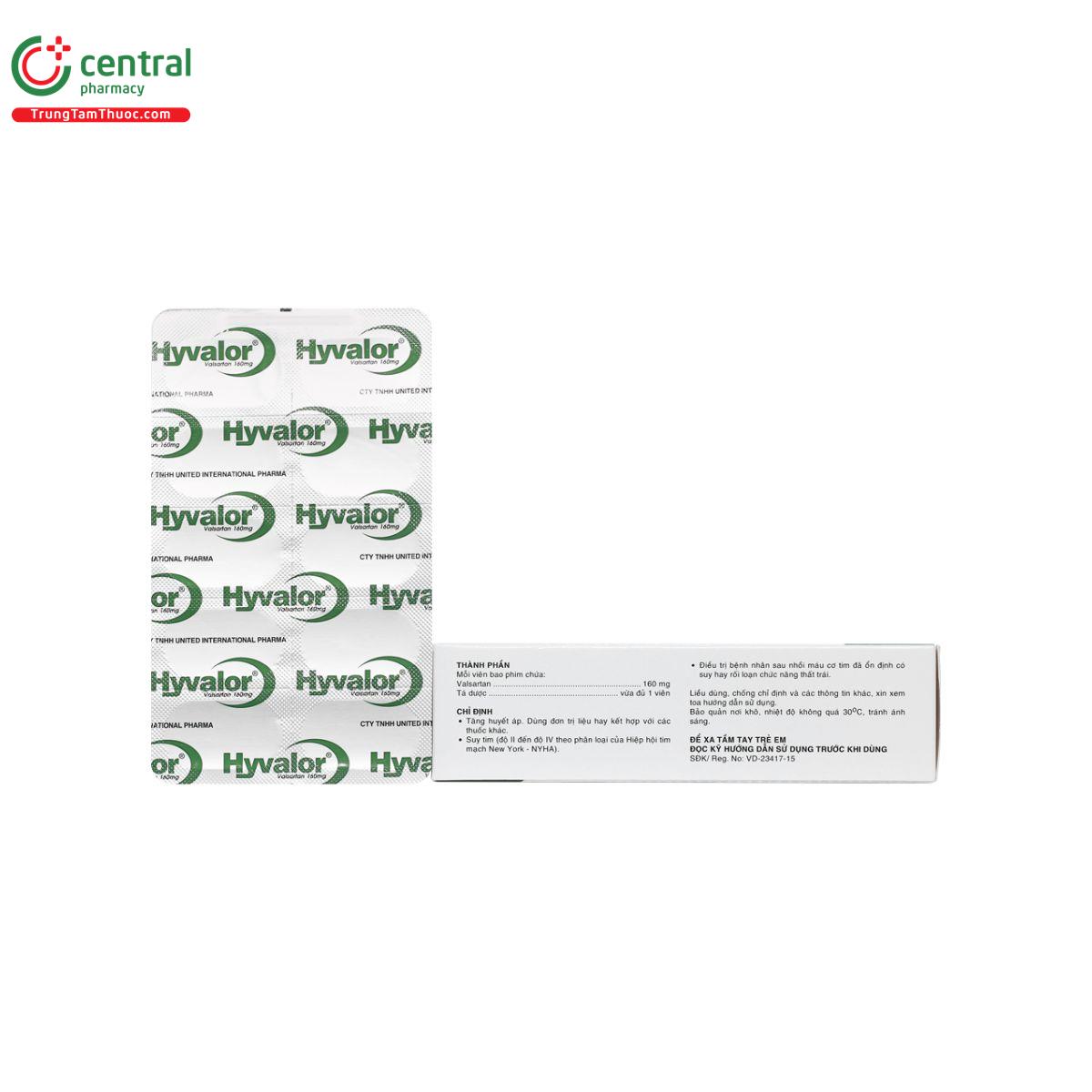 hyvalor 160mg 4 R7272