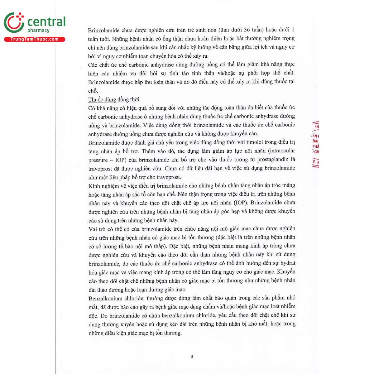 i brinz sterile eye drops 10mg ml 3 T8352