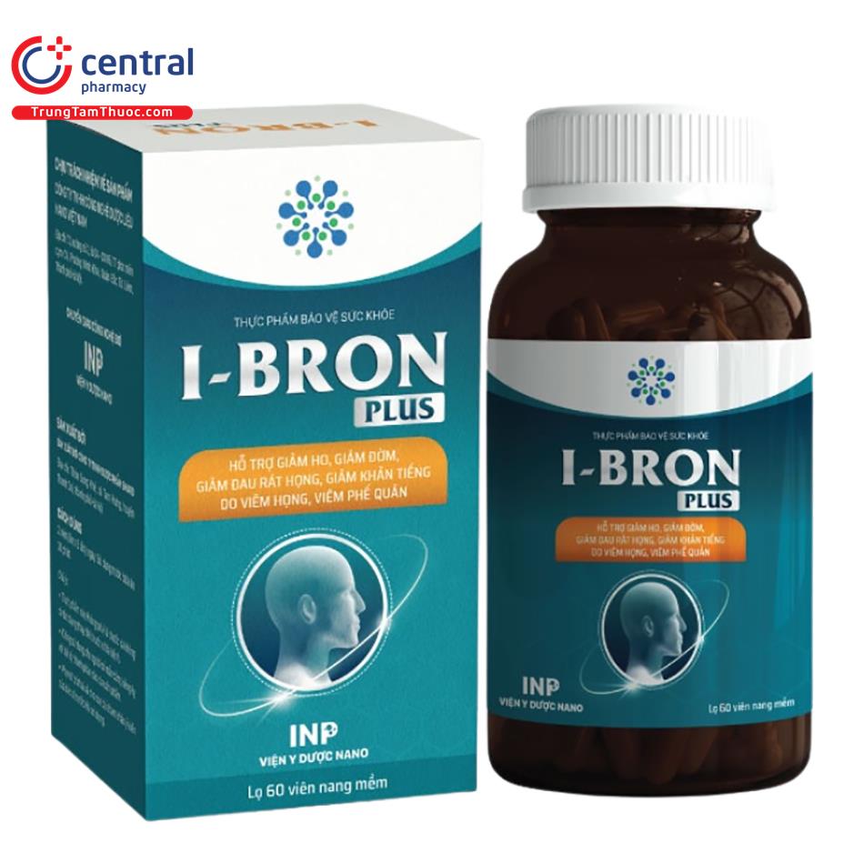 [CHÍNH HÃNG] Thuốc I-Bron Plus hỗ trợ điều trị viêm đường hô hấp
