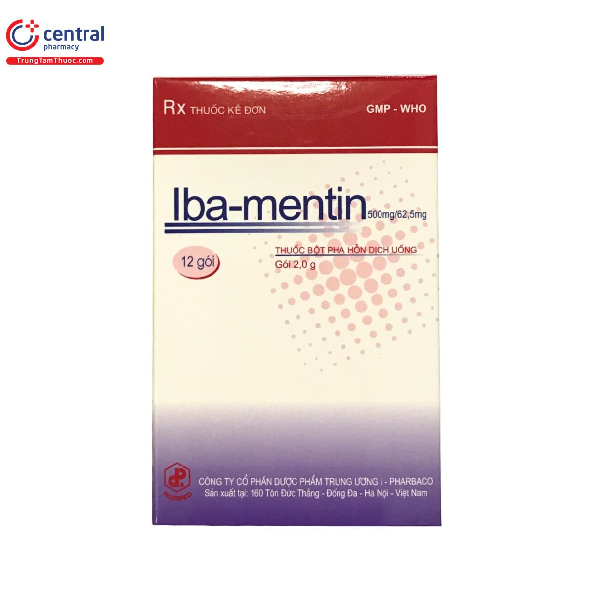 iba metin 500 62 5mg 4 V8621