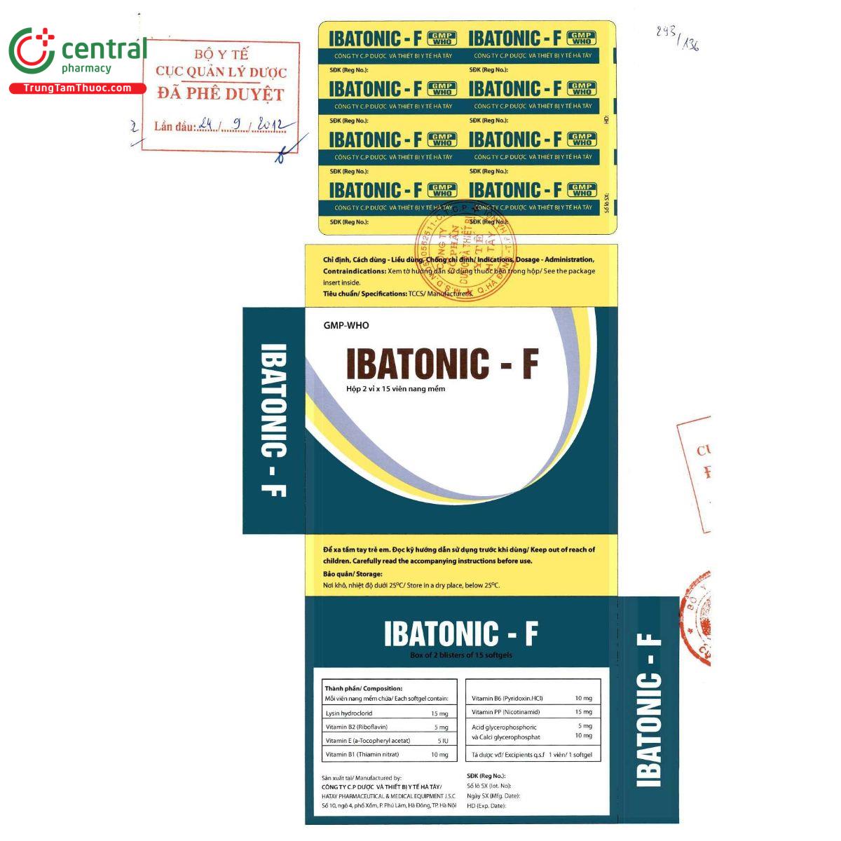 ibatonic f hataphar 6 B0448