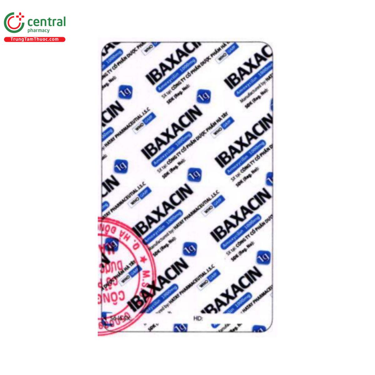 ibaxacin 1g 4 B0225