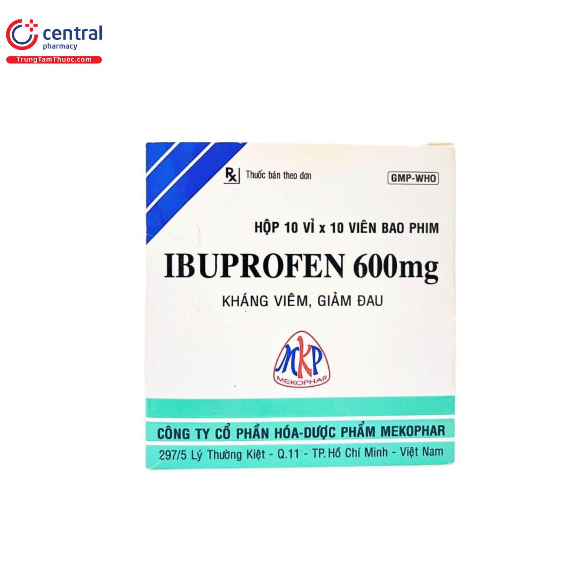 Ibuprofen 600mg Mekophar