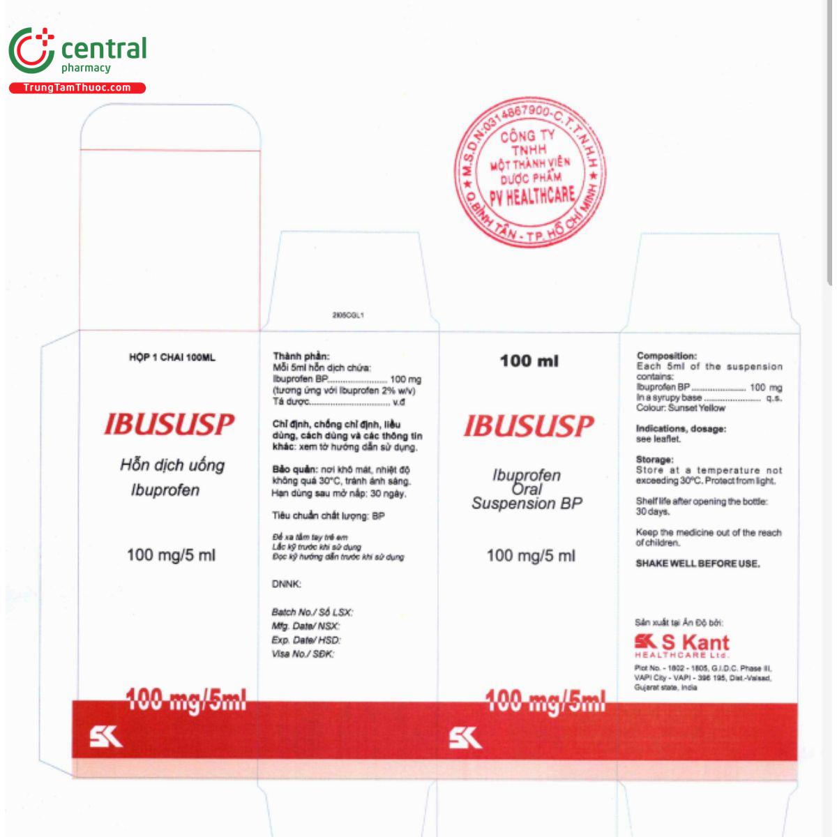 ibususp 100mg 3 D1117