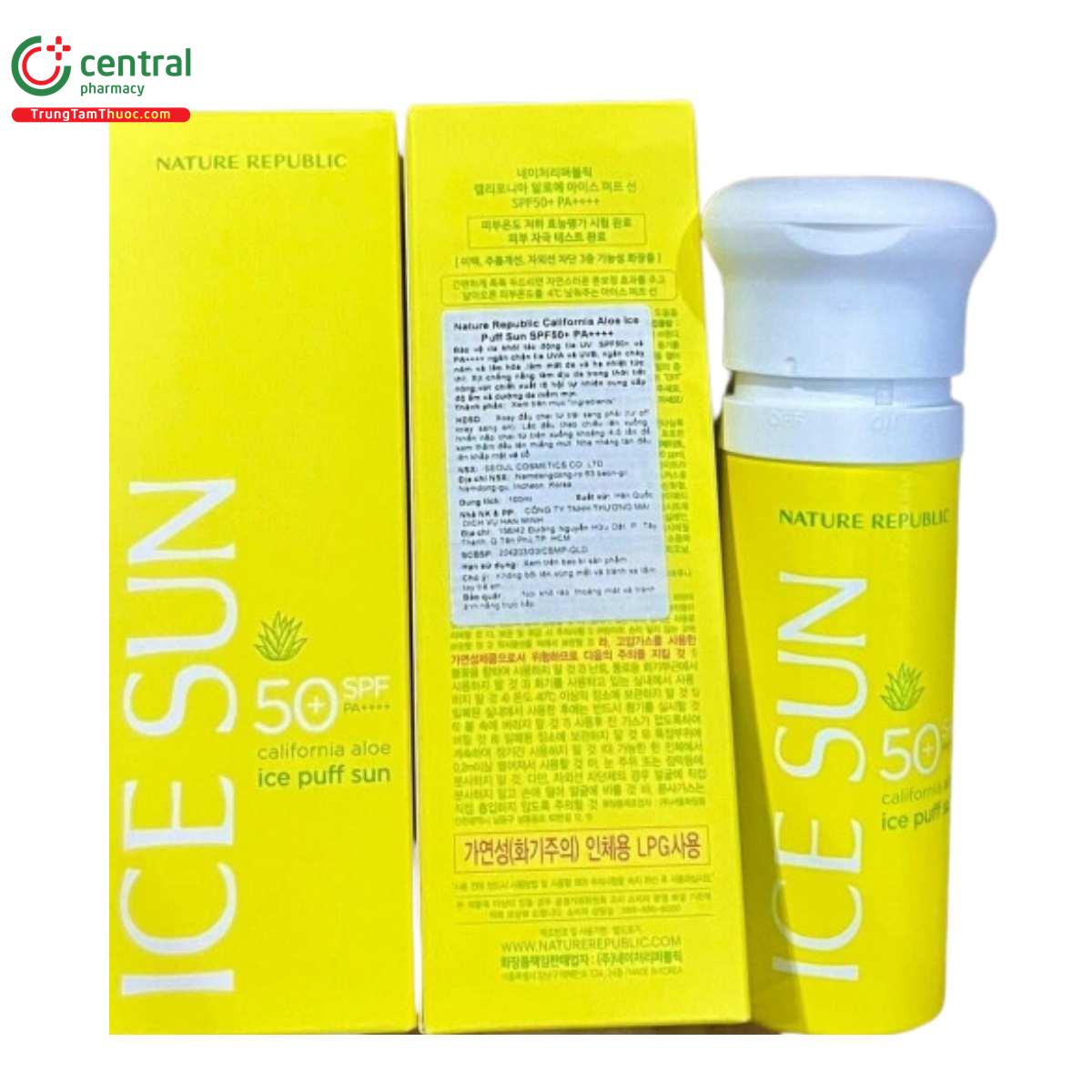 ice sun nature republic spf50 5 V8605