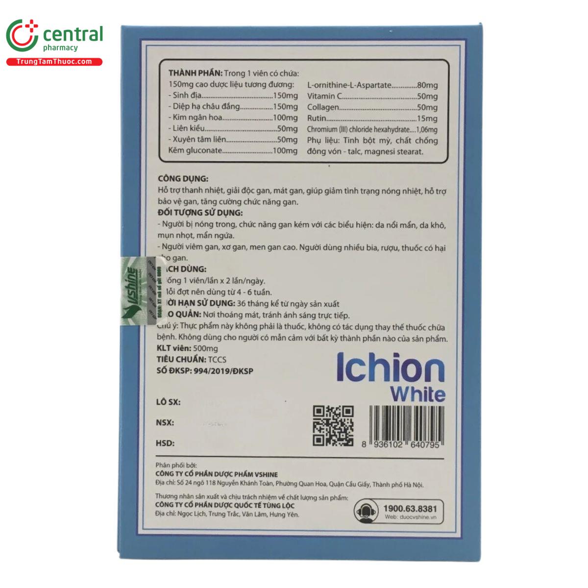 ichion white 15 G2728