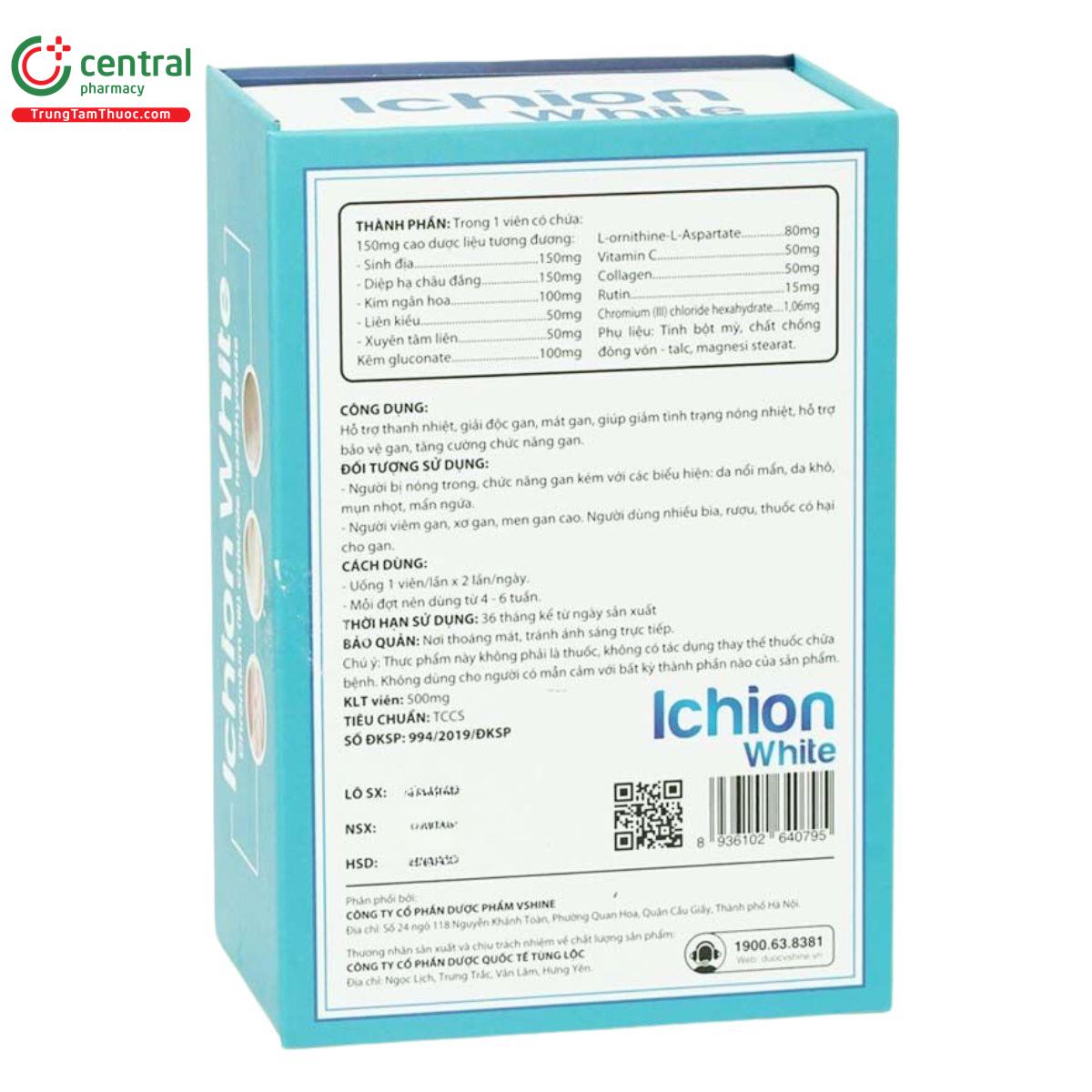 ichion white 20 N5183