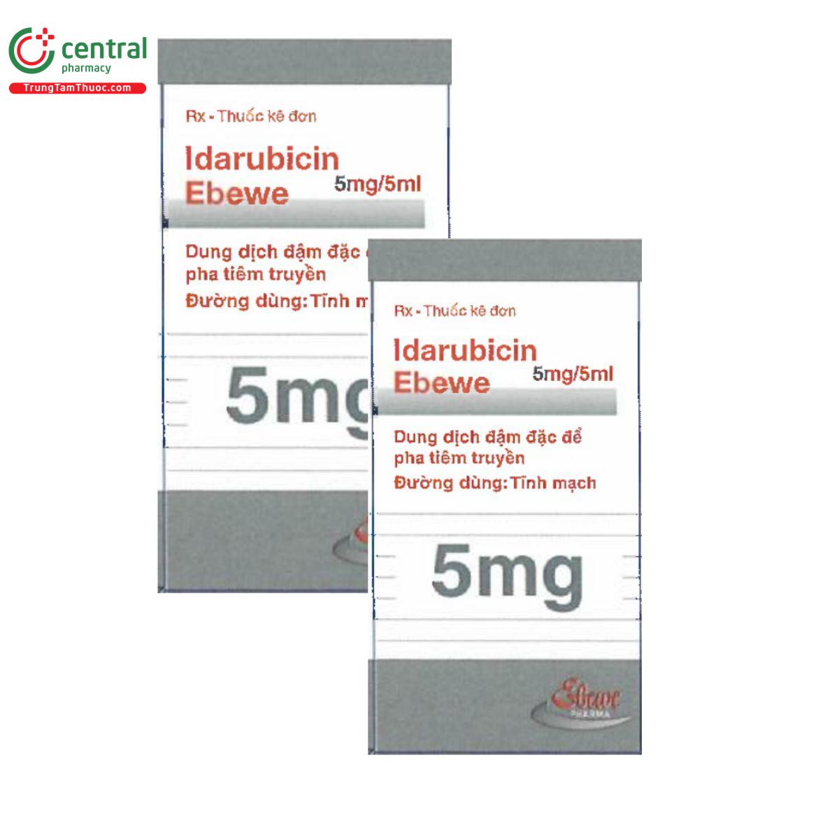 idarubicin ebewe 5mg 5ml 1 D1716