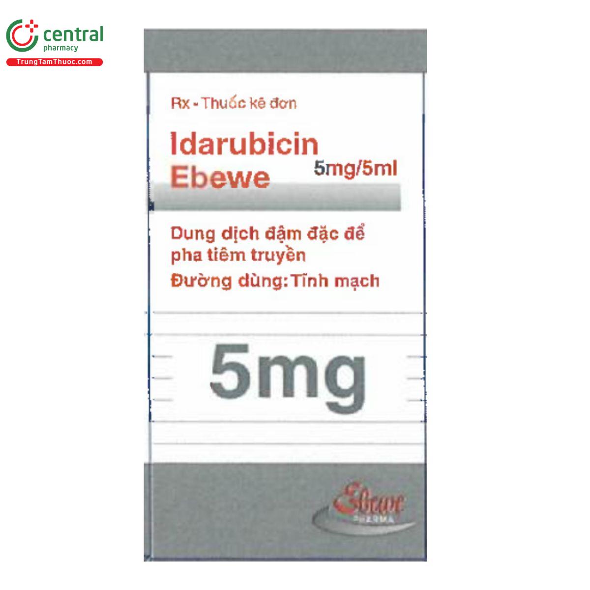 idarubicin ebewe 5mg 5ml H3154