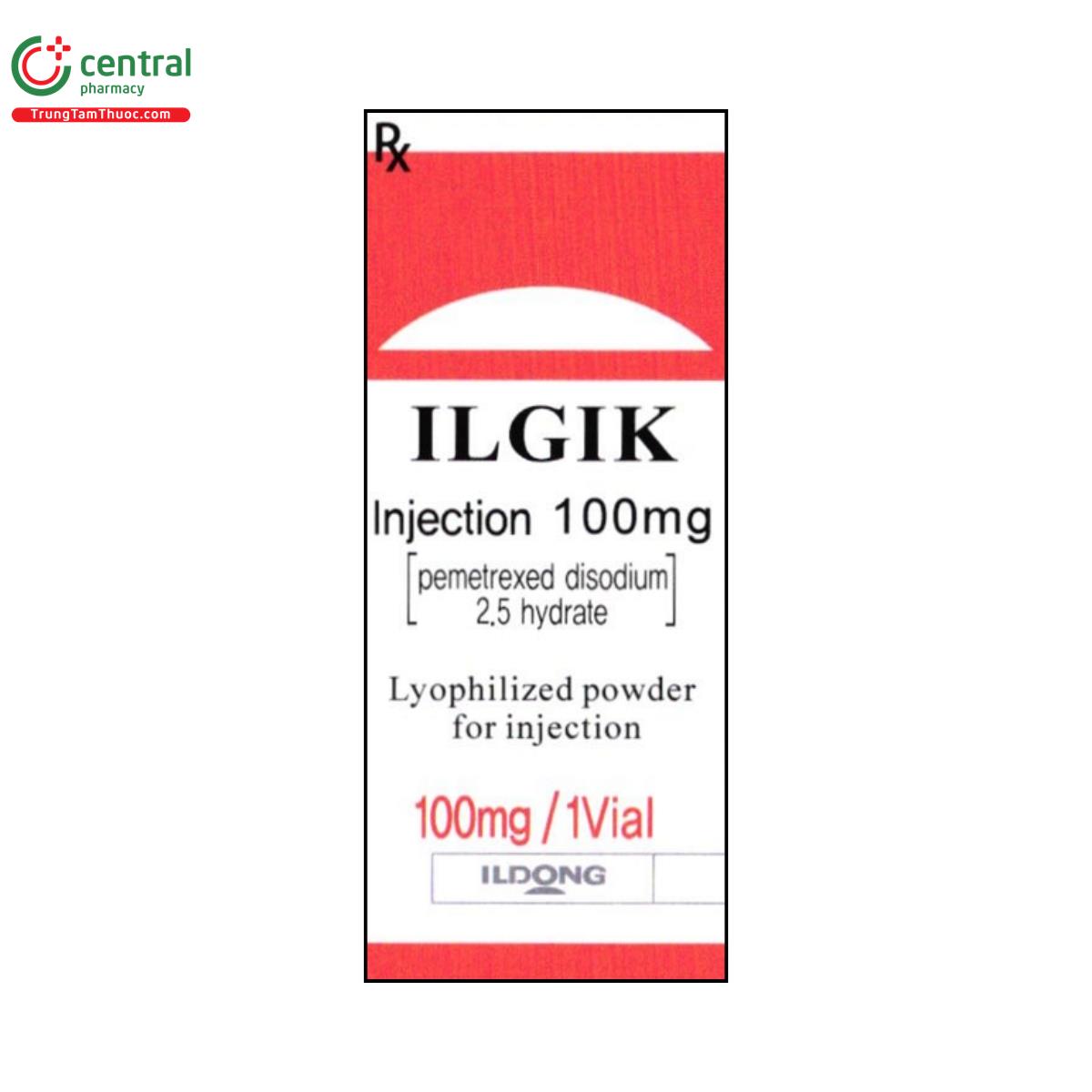 ilgik injection 100mg 1 V8618 ilgik injection 100mg 1 V8618