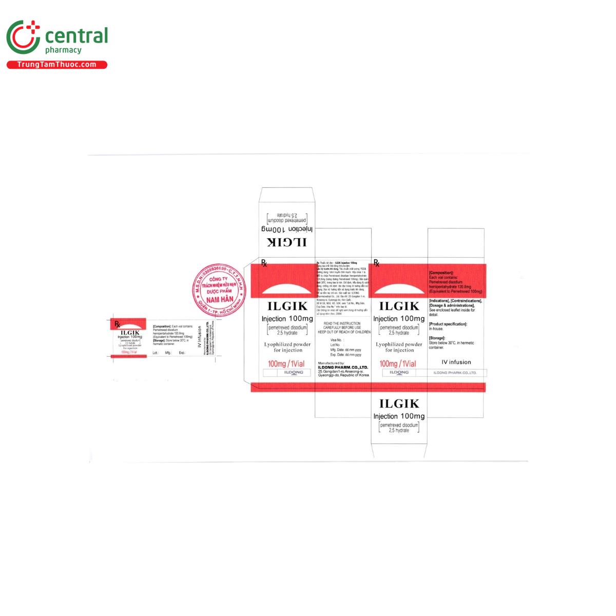ilgik injection 100mg 3 I3335 ilgik injection 100mg 3 I3335