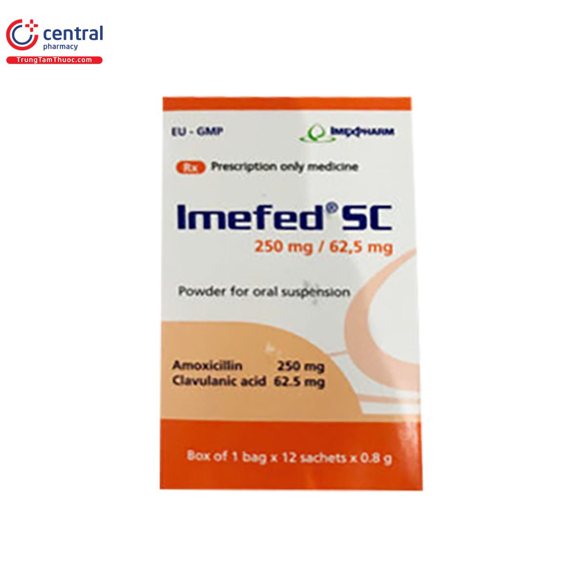 imefed sc 250mg 625mg 2 K4424