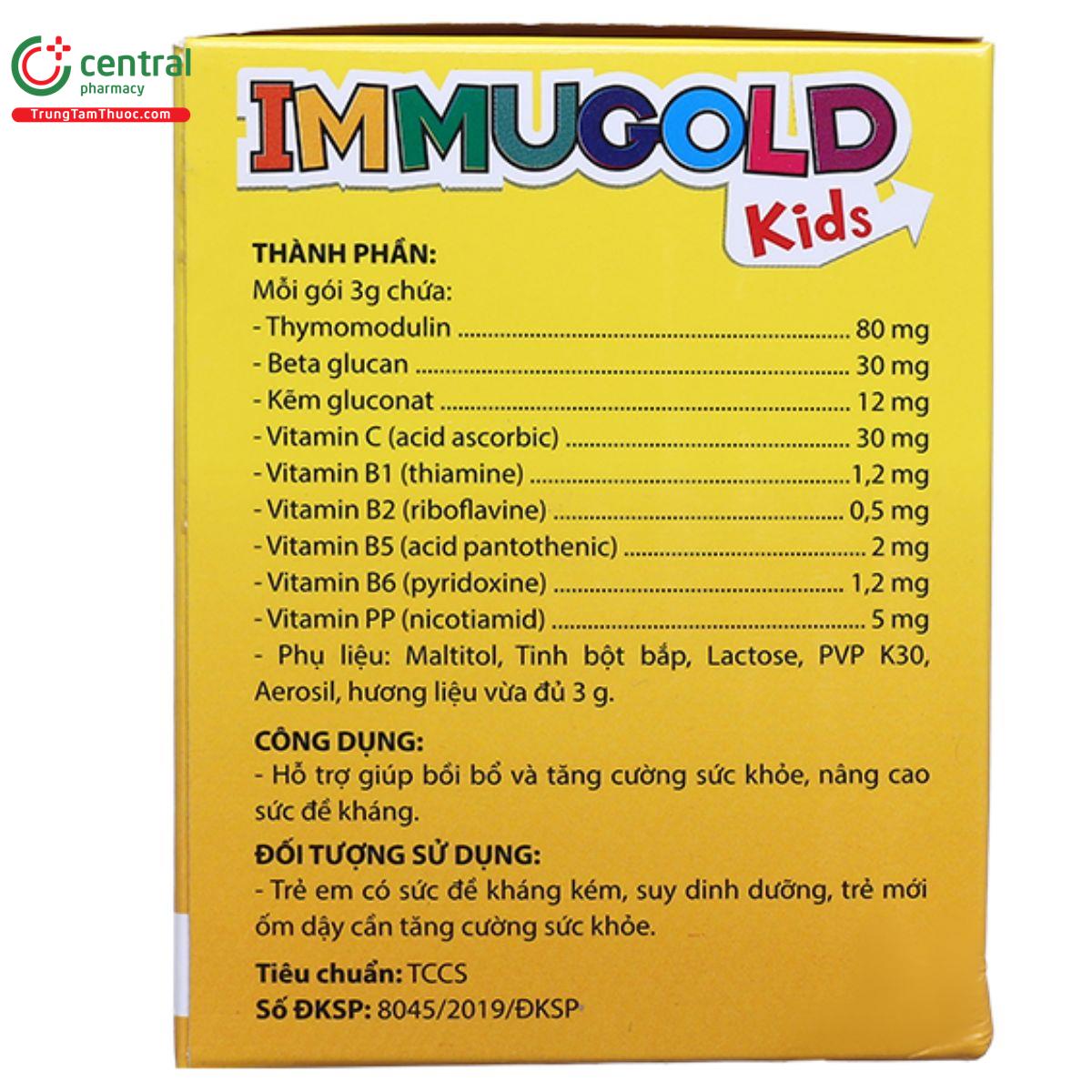 immugold kids 4 I3157