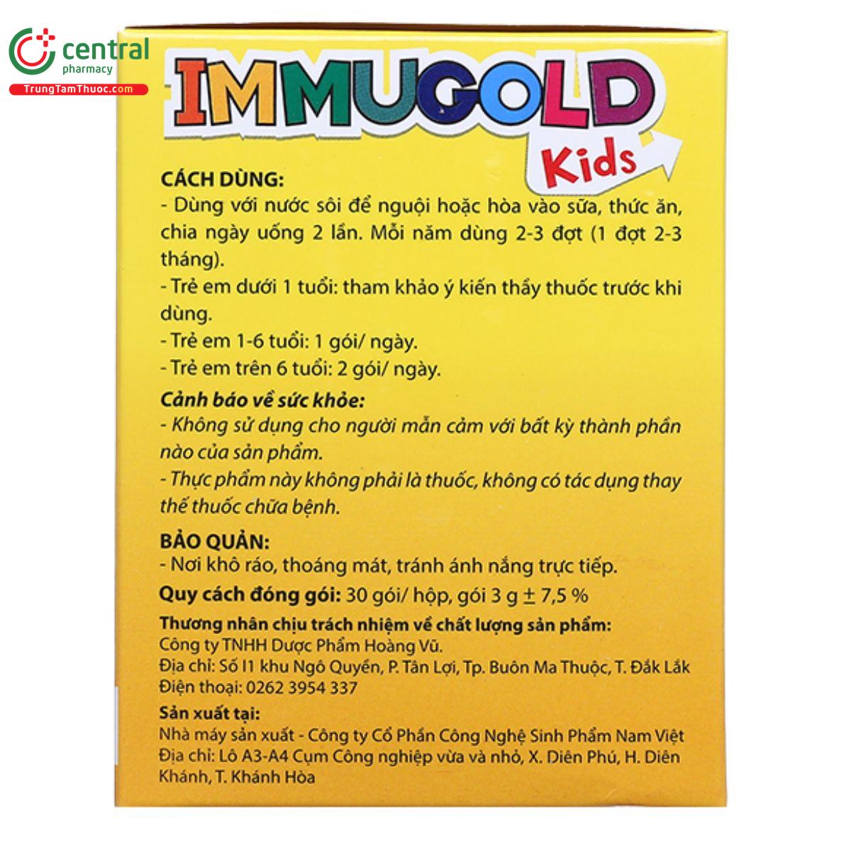 immugold kids 5 C0410