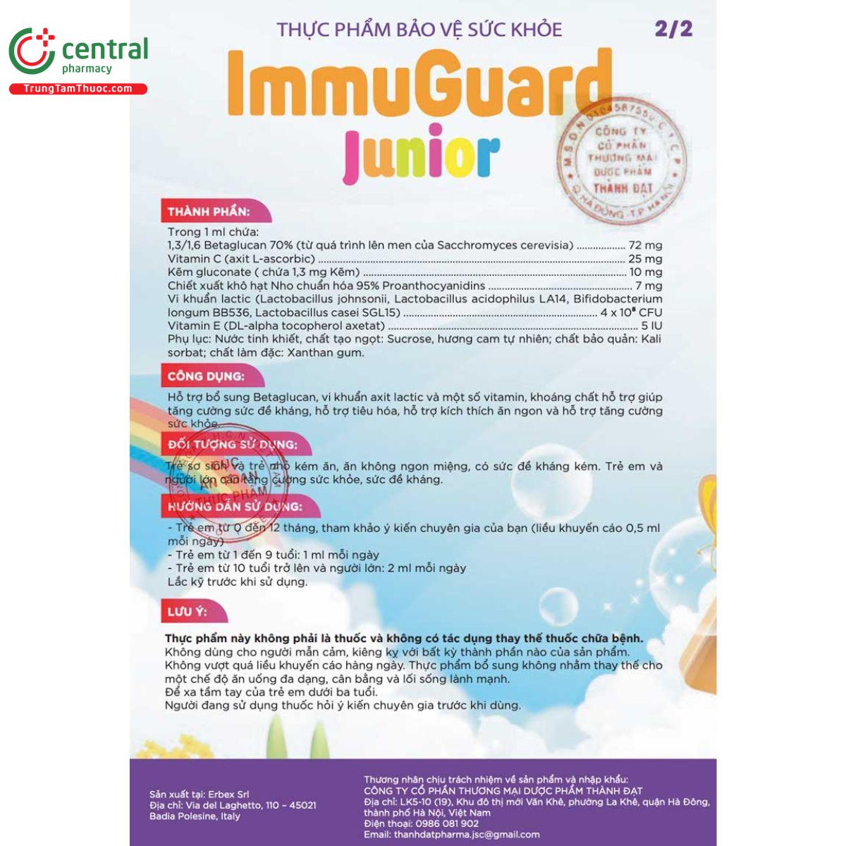 immuguard junior 16 F2144