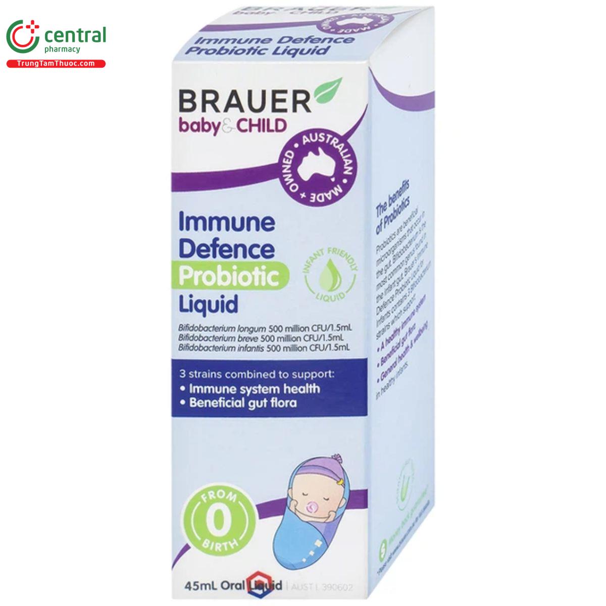 immune defence probiotic liquid 4 H3402