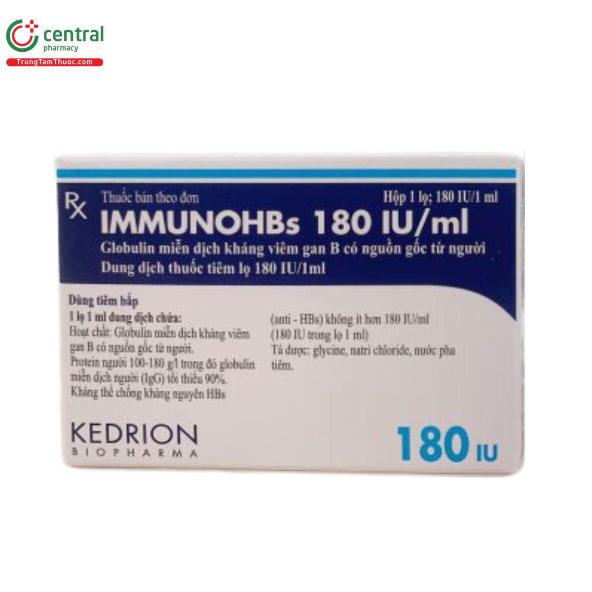 immunohbs 180ui ml 3 B0622