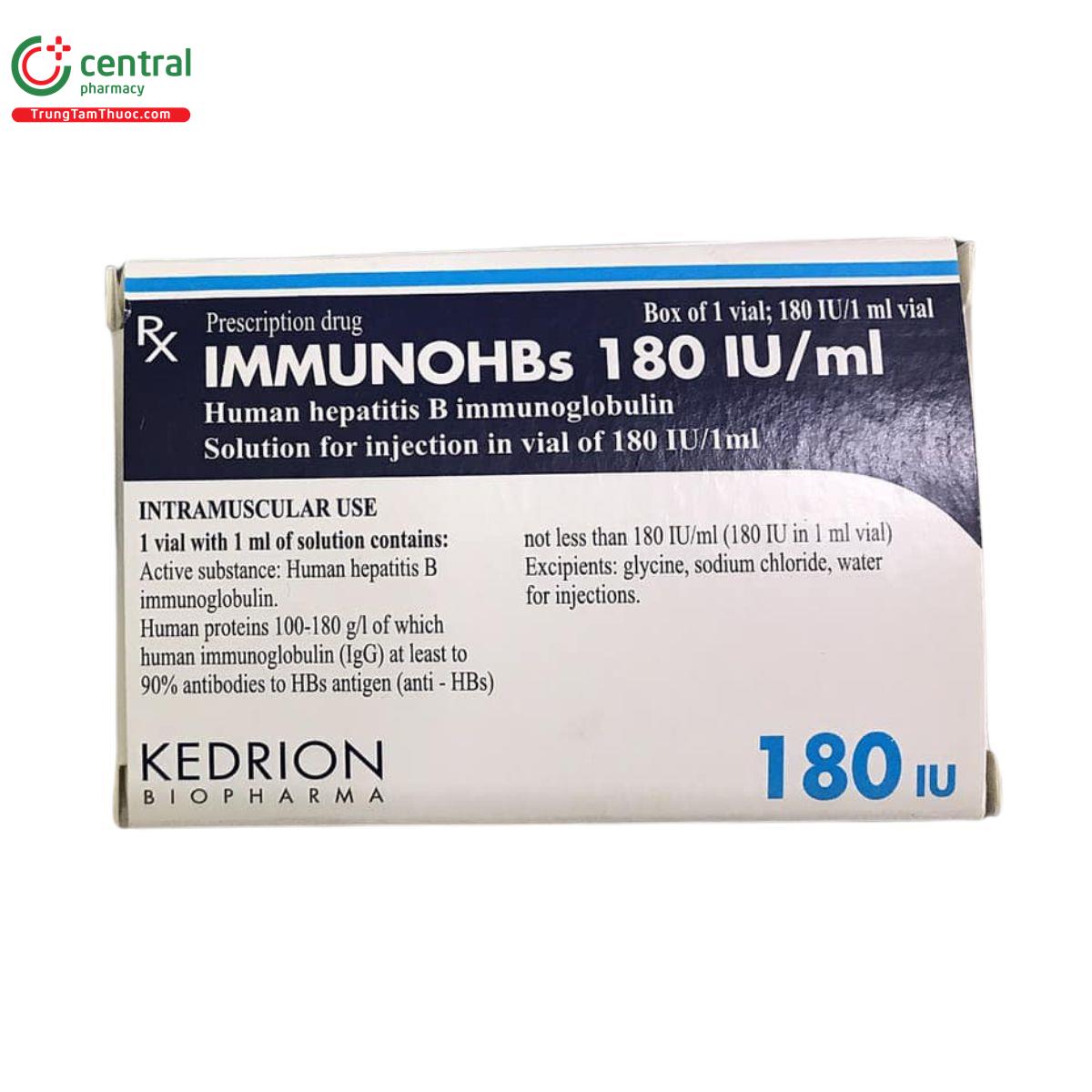 immunohbs 180ui ml 4 A0644